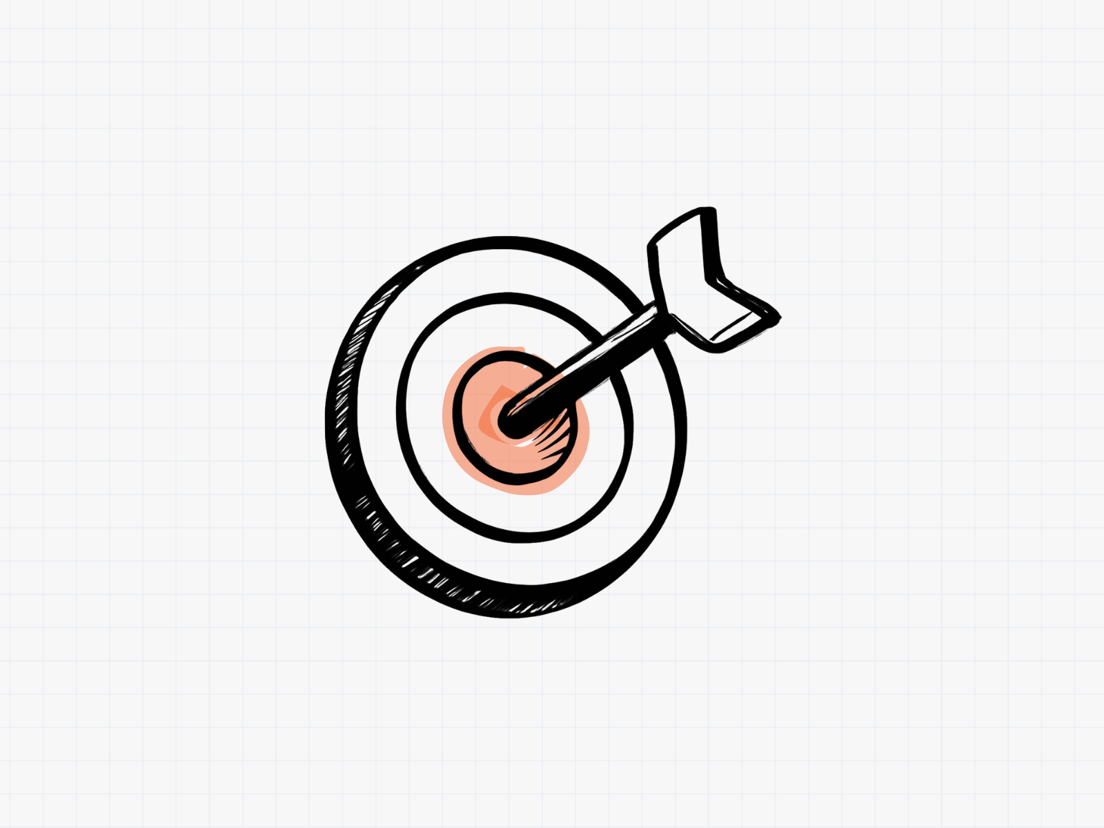 target representing marketing goals